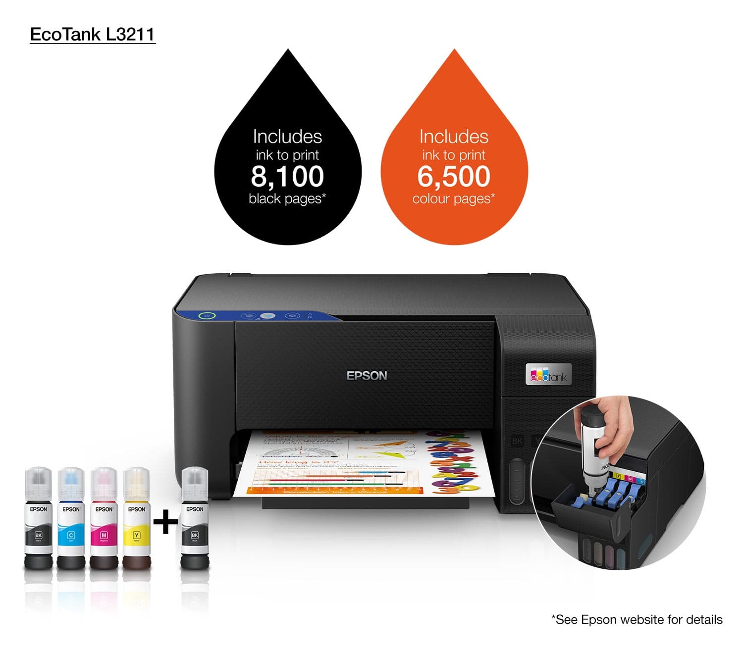 EcoTank L3211 | Epson Middle East