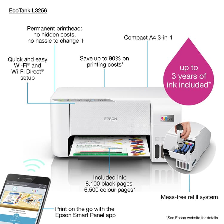 EcoTank L3256 | Epson Middle East